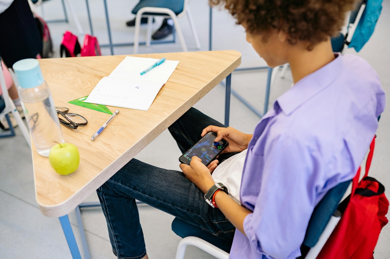 tablet op school afleiding